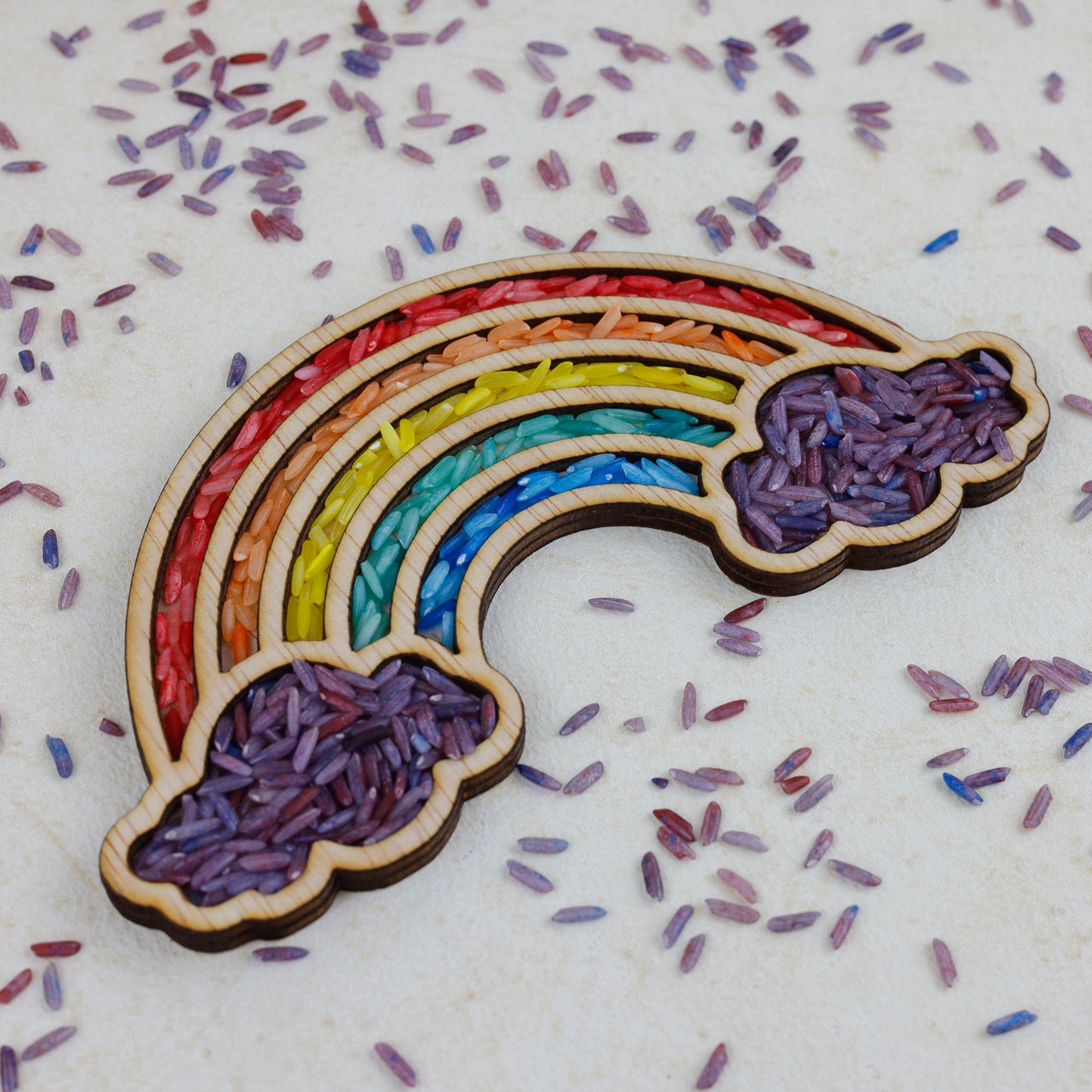 Vulvormen - Regenboog