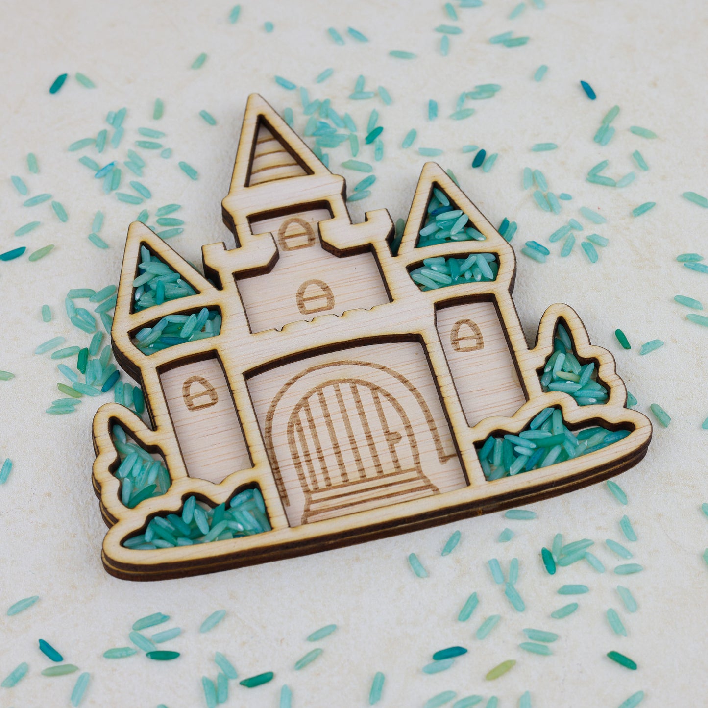 Vulvormen - Thema Prinsessen (5 stuks)