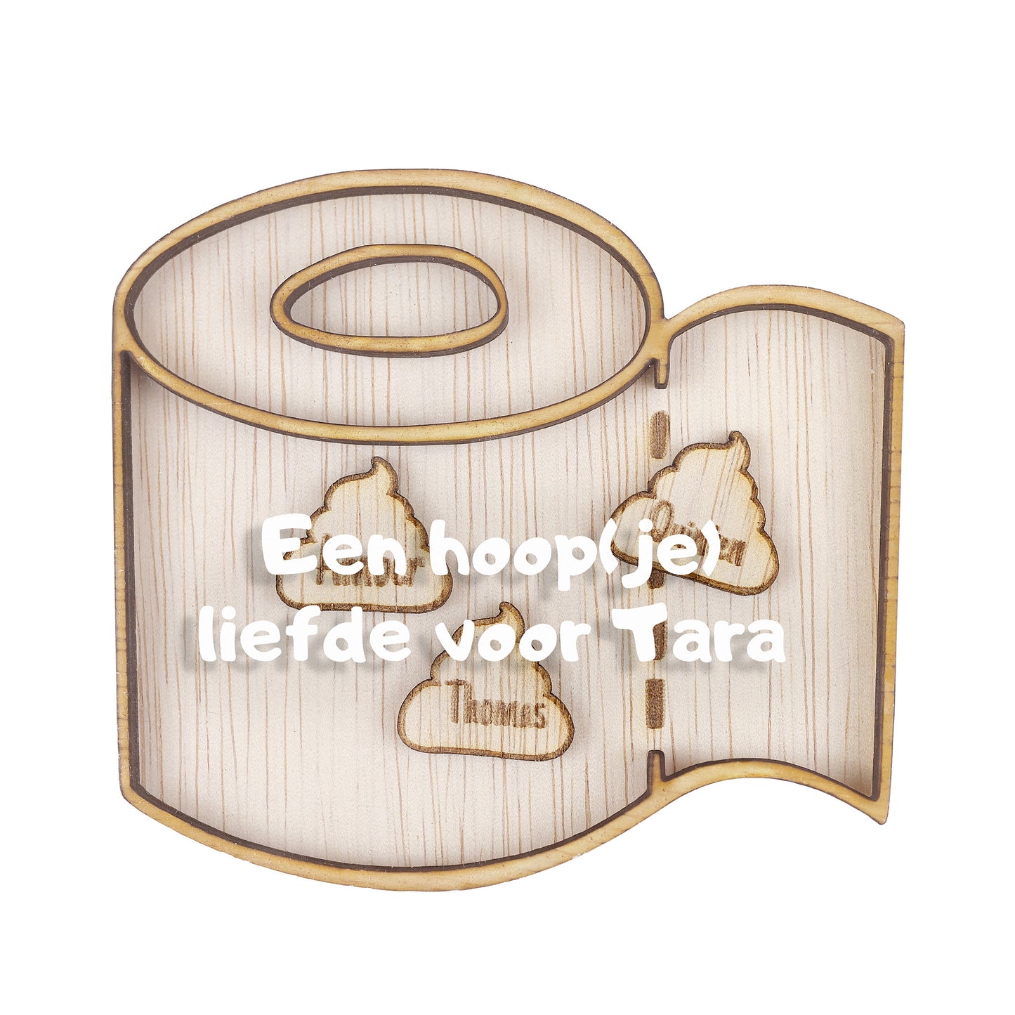 Familiemagneet - Wc-rol