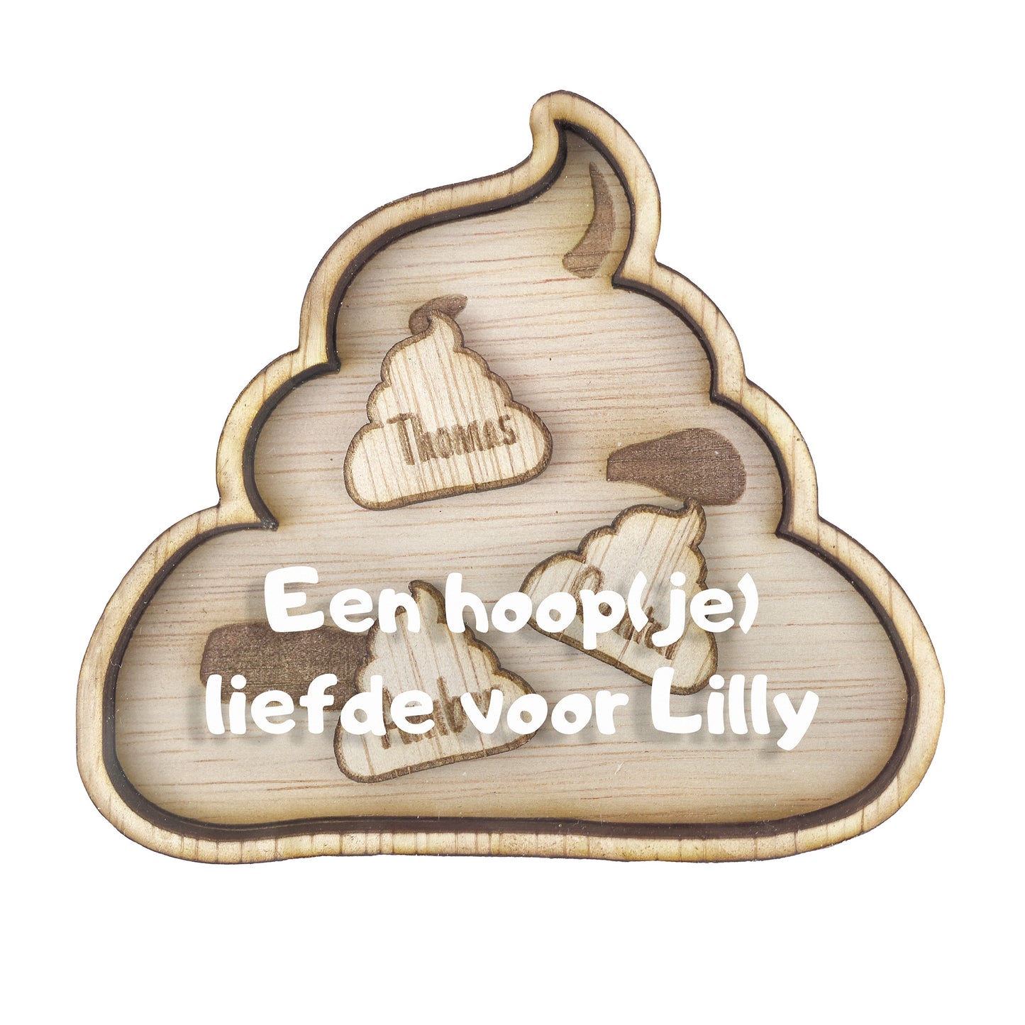 Familiemagneet - 💩 Poepie