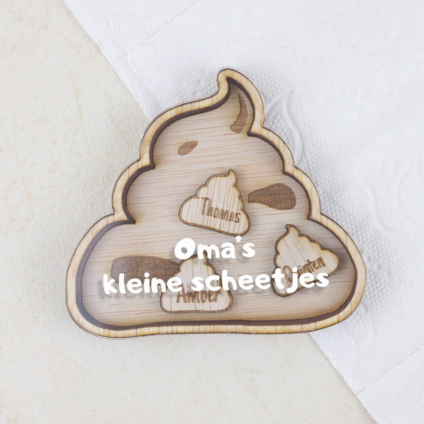 Familiemagneet - 💩 Poepie
