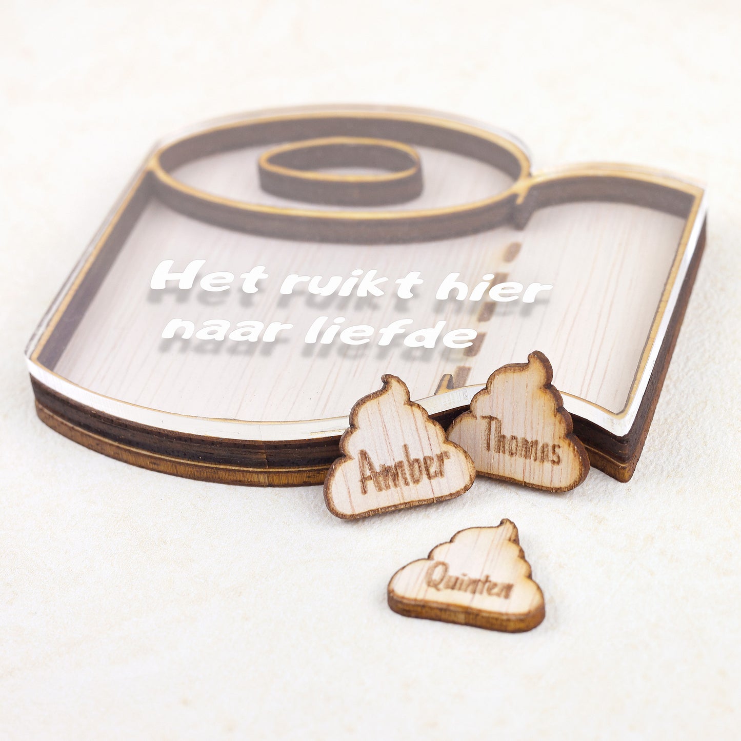 Familiemagneet - Wc-rol