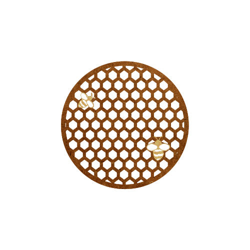 Onderzetters - Honinggraag (6 stuks)