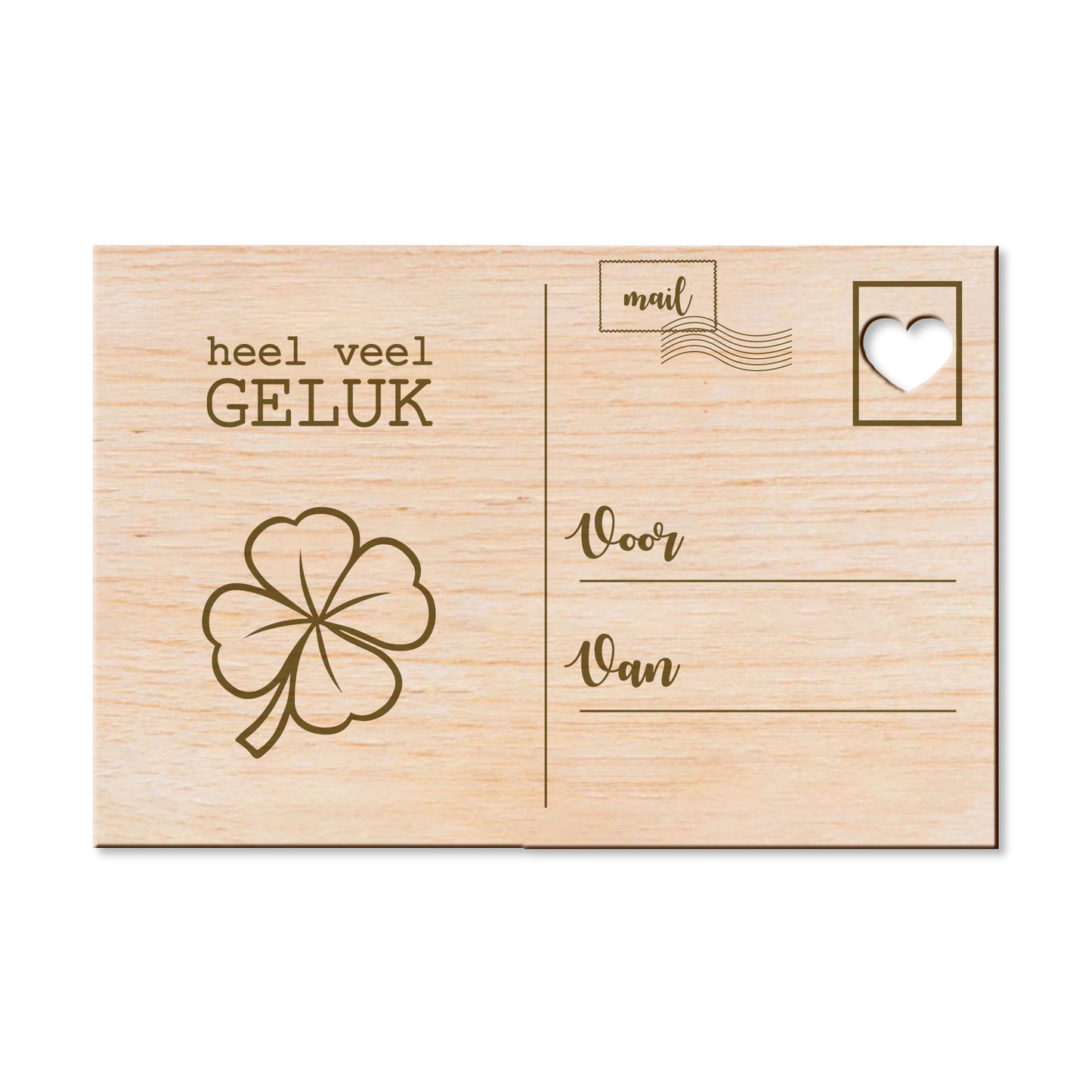Zonder berichtje