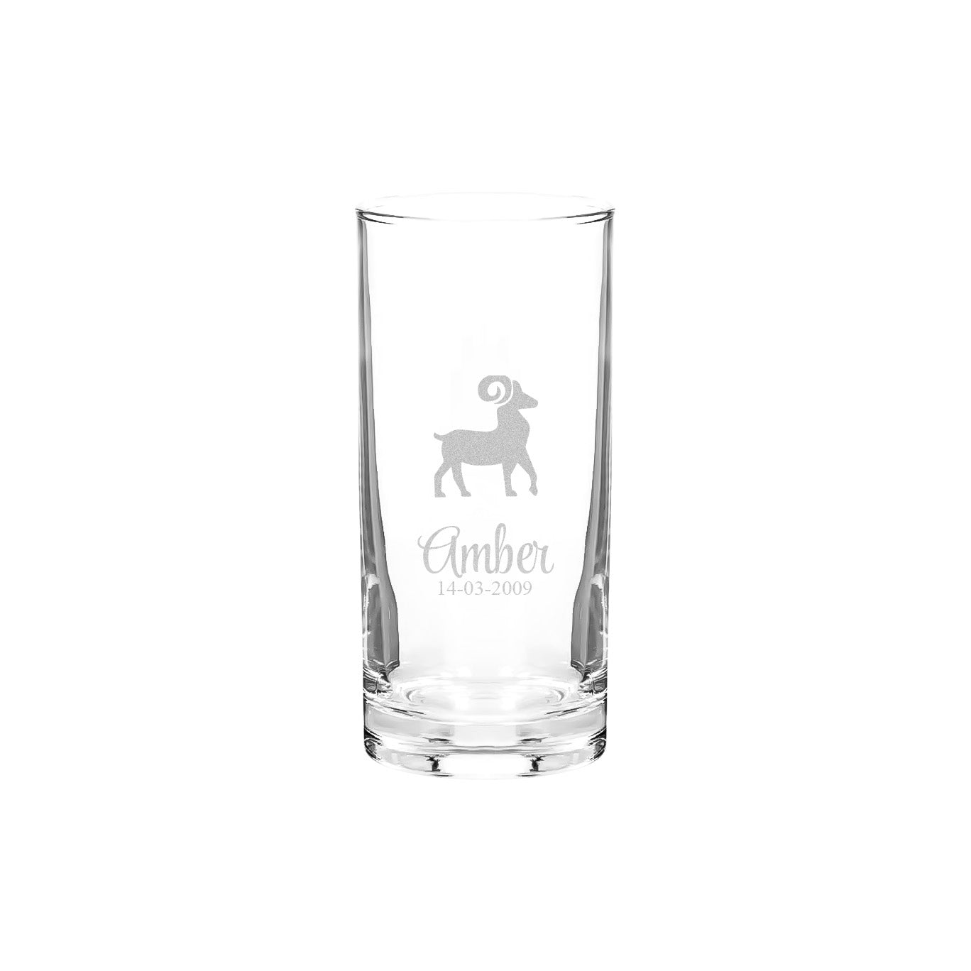 Longdrink glas - Abstract sterrenbeeld