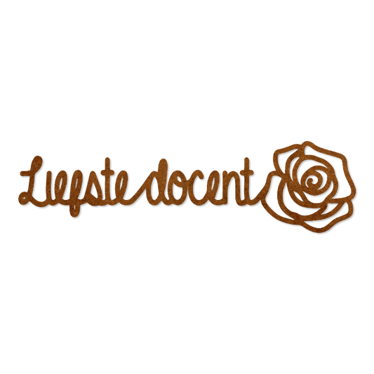 Verwenroos - Liefste docent