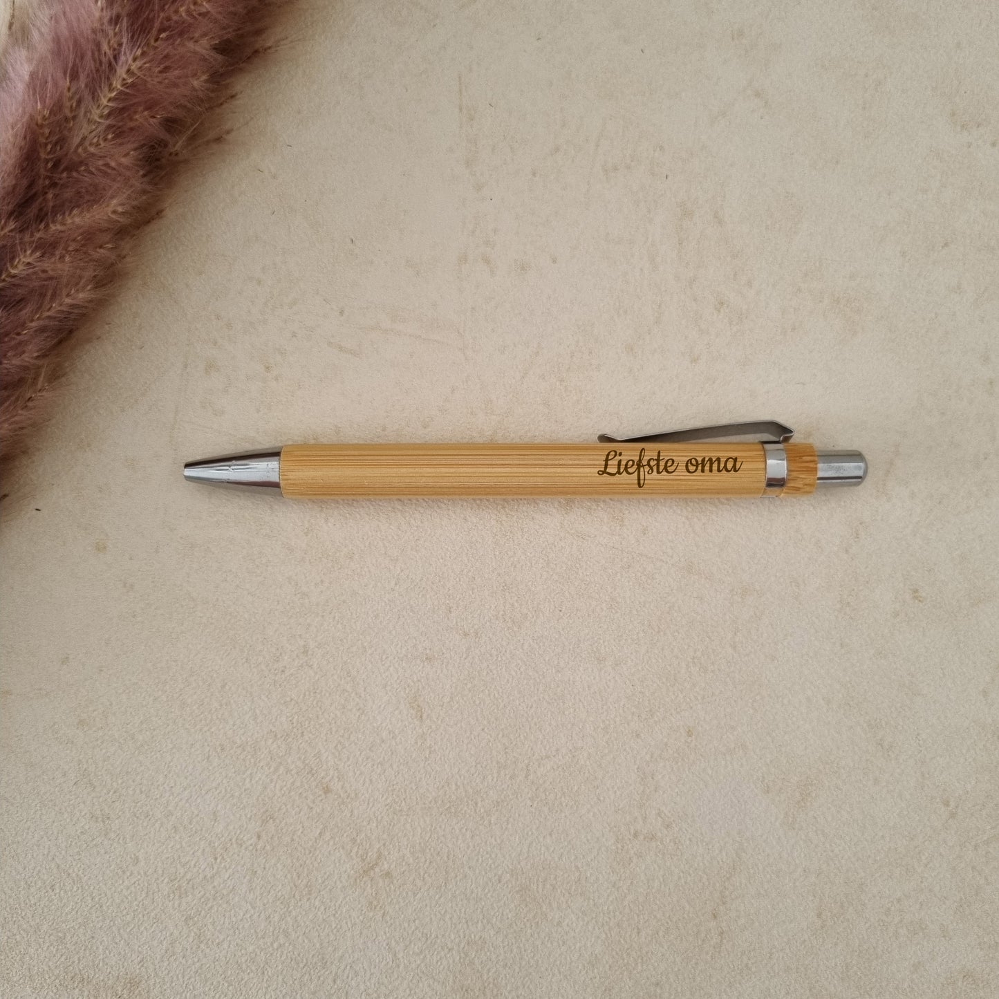Bamboe pen - Liefste oma