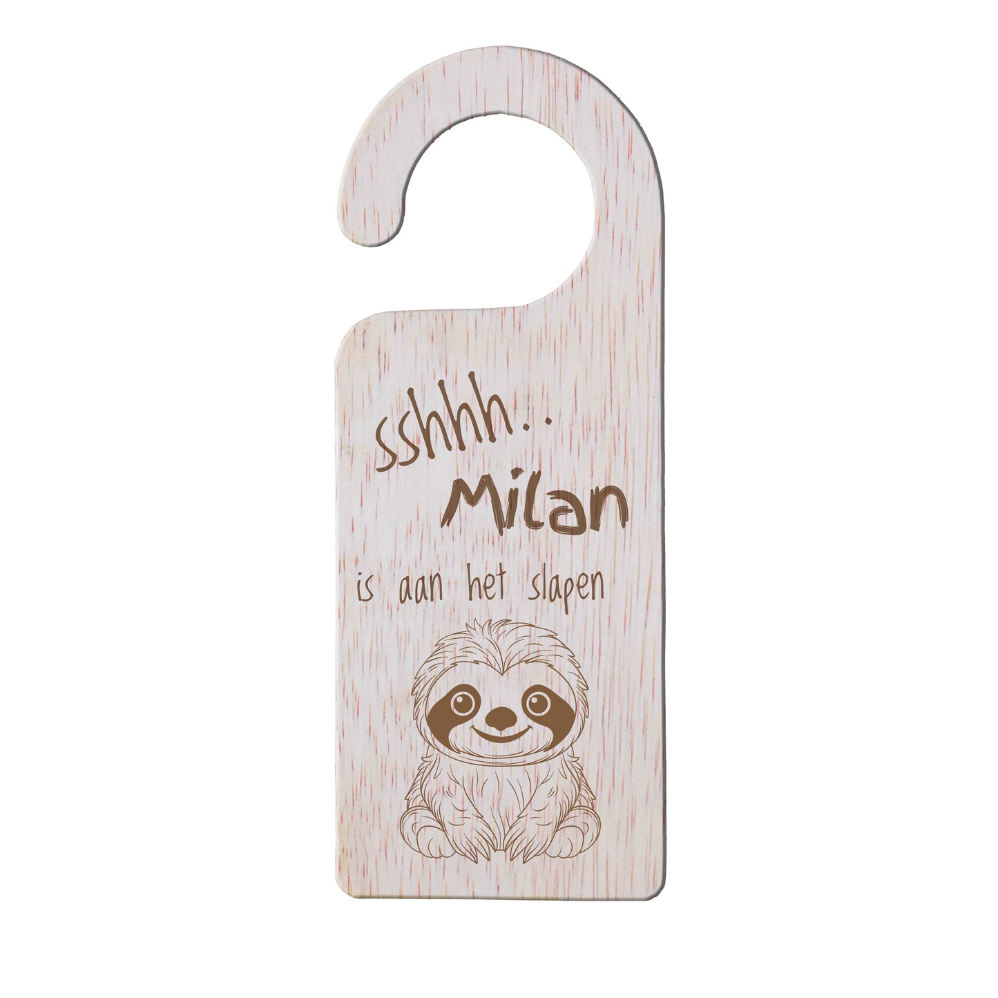 Deurhanger - Sssht .... aan het slapen