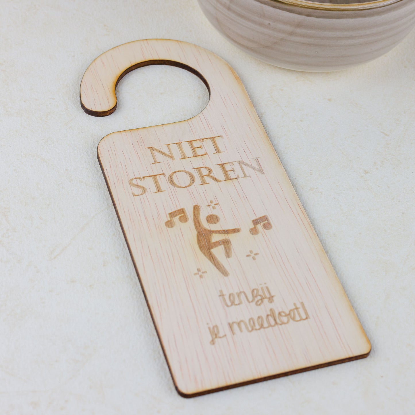 Deurhanger - Niet storen, tenzij je meedoet!