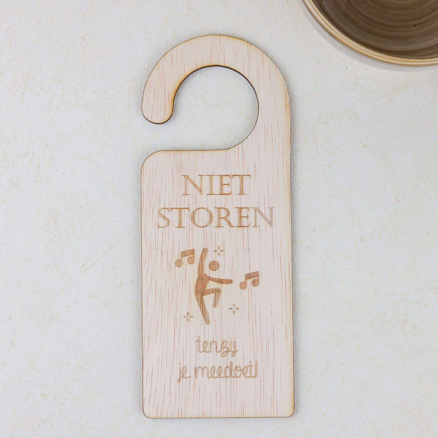 Deurhanger - Niet storen, tenzij je meedoet!
