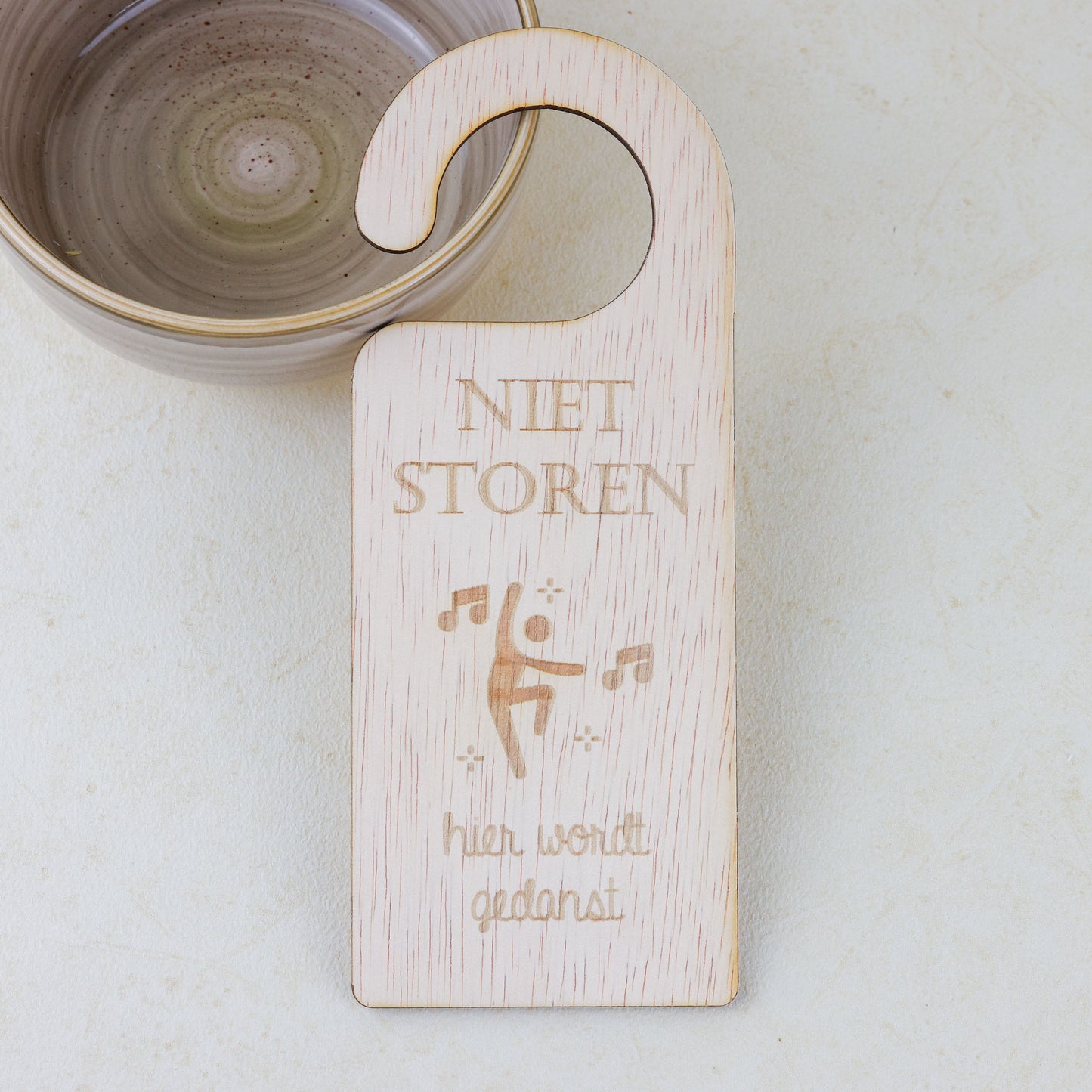 Deurhanger - Niet storen, hier wordt gedanst.