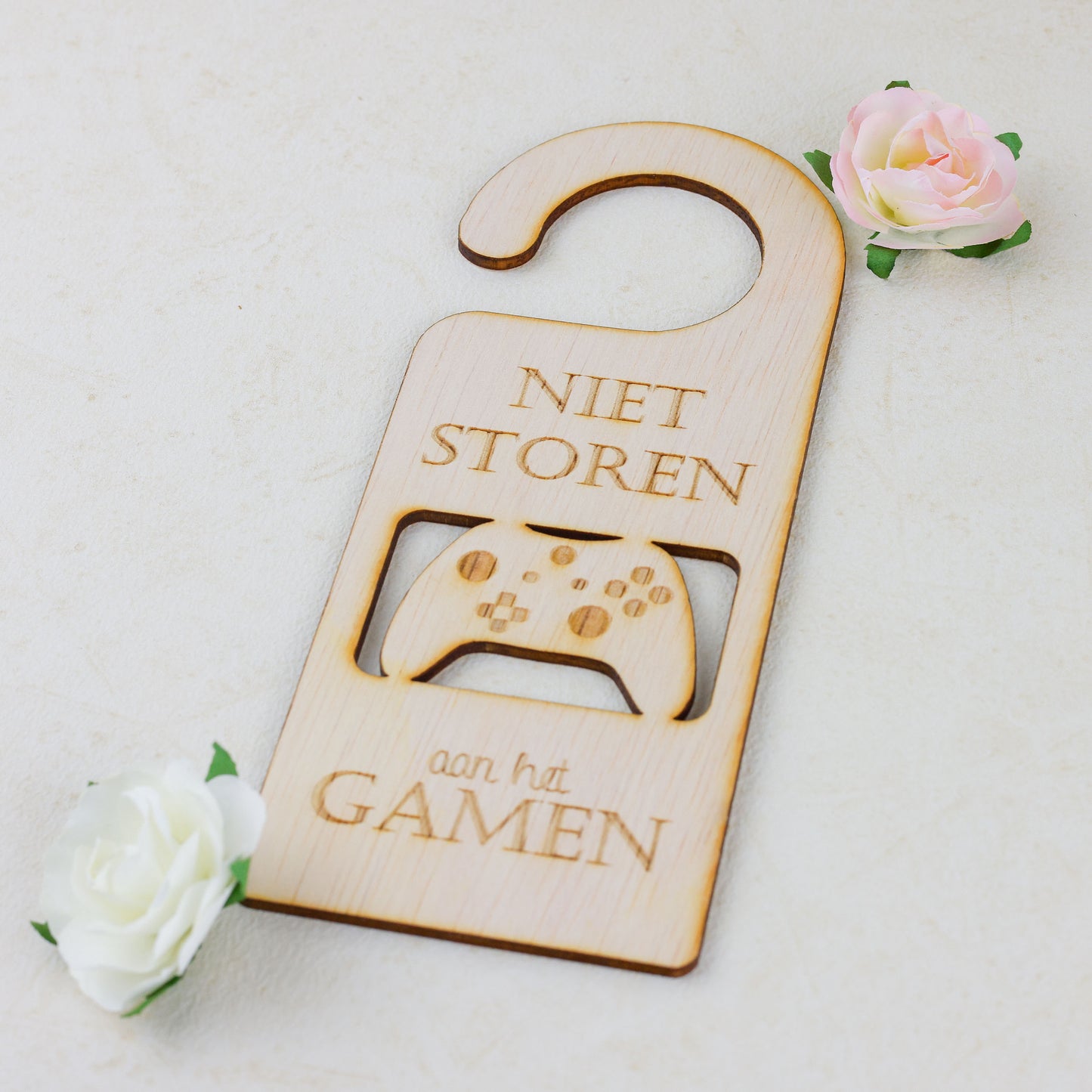 Deurhanger - Niet storen, aan het gamen.