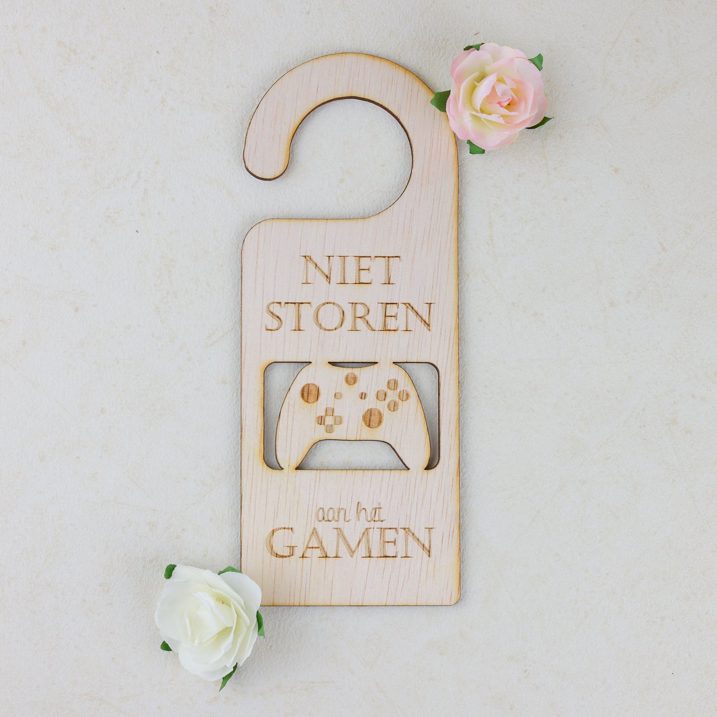 Deurhanger - Niet storen, aan het gamen.