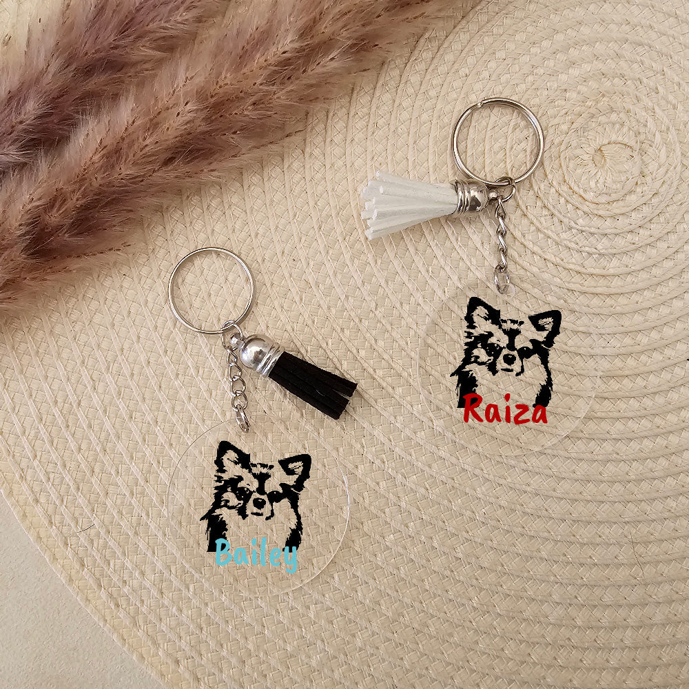 Sleutelhanger Plexiglas - Honden