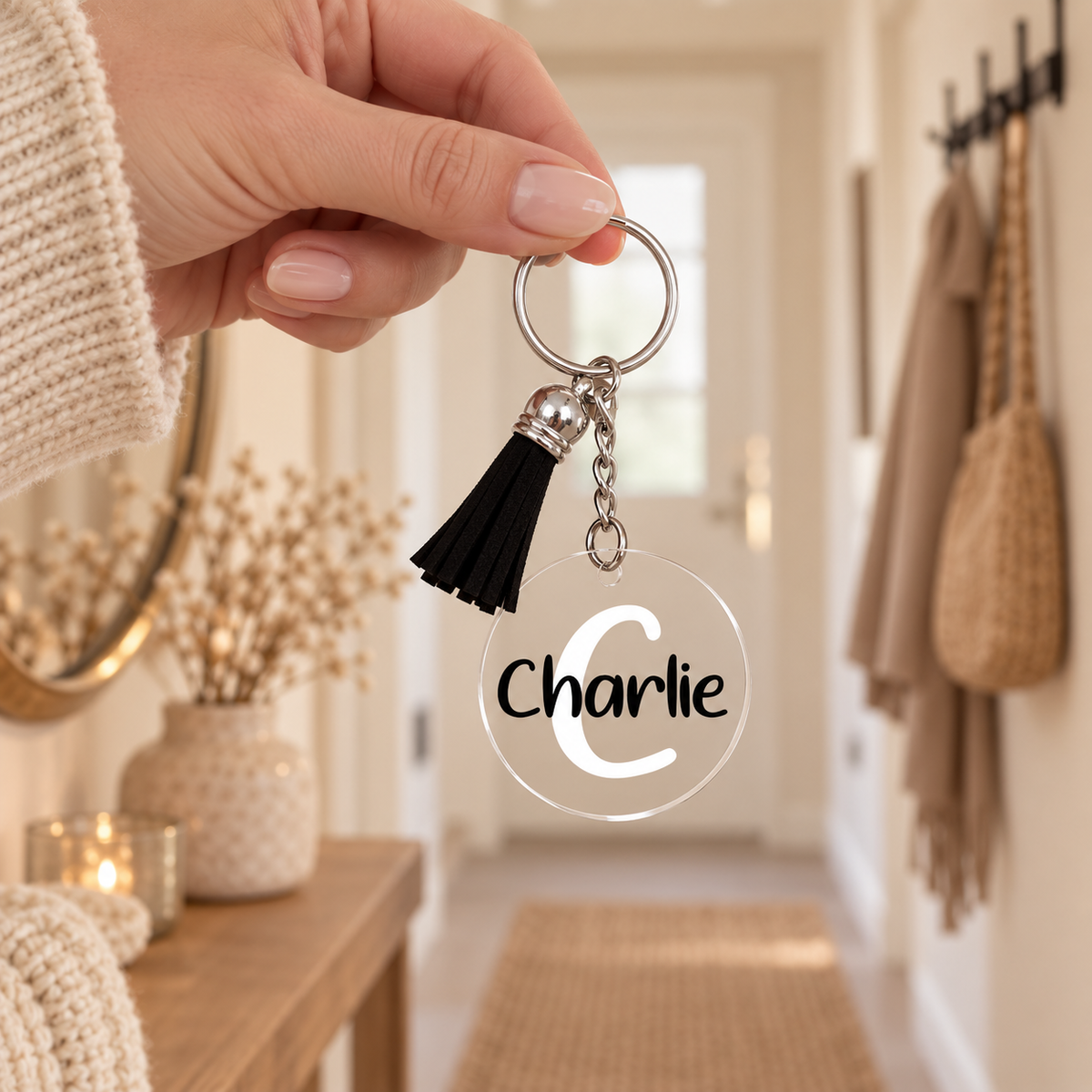 Plexiglas sleutelhangers