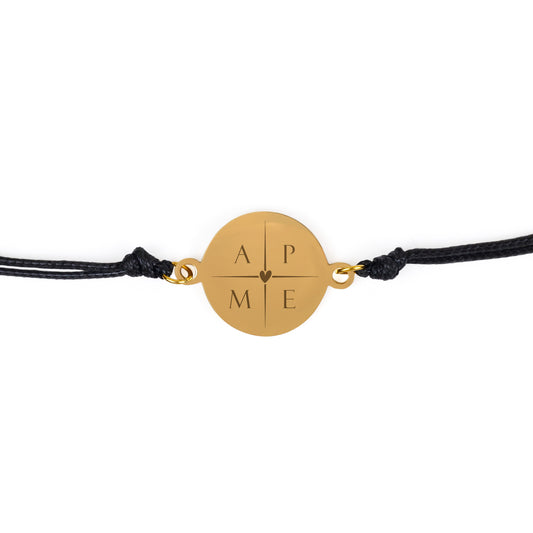 Armband Charlotte - Initialen Hartje