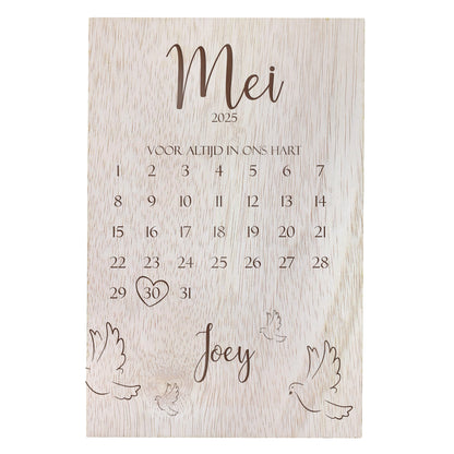 Kalender - Condoleance