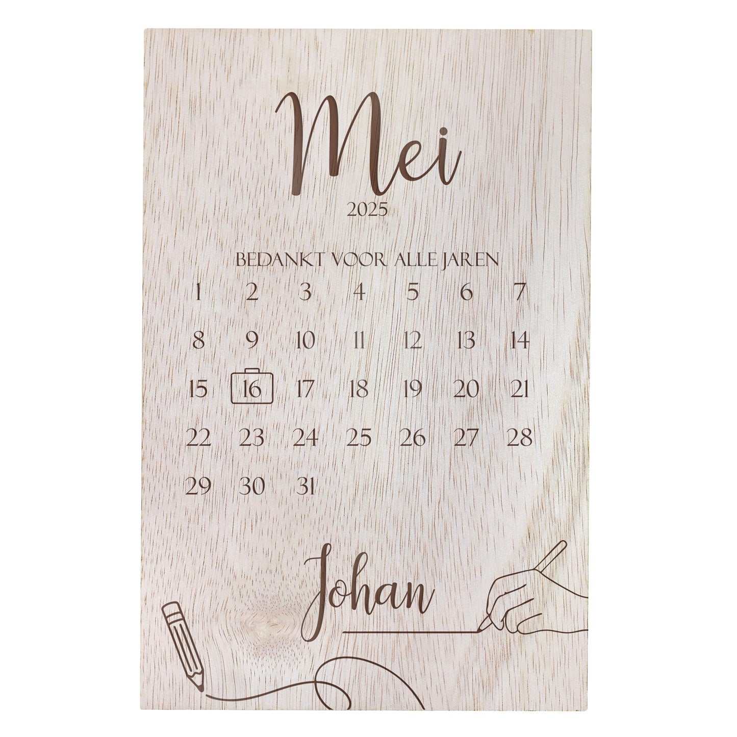 Kalender - Pensioen