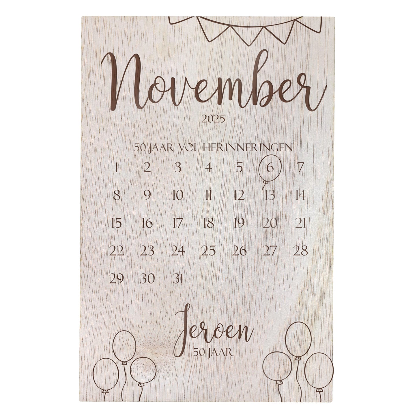 Kalender - Verjaardag