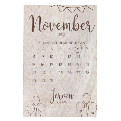 Kalender - Verjaardag