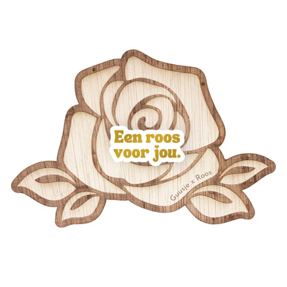 Houten Roos