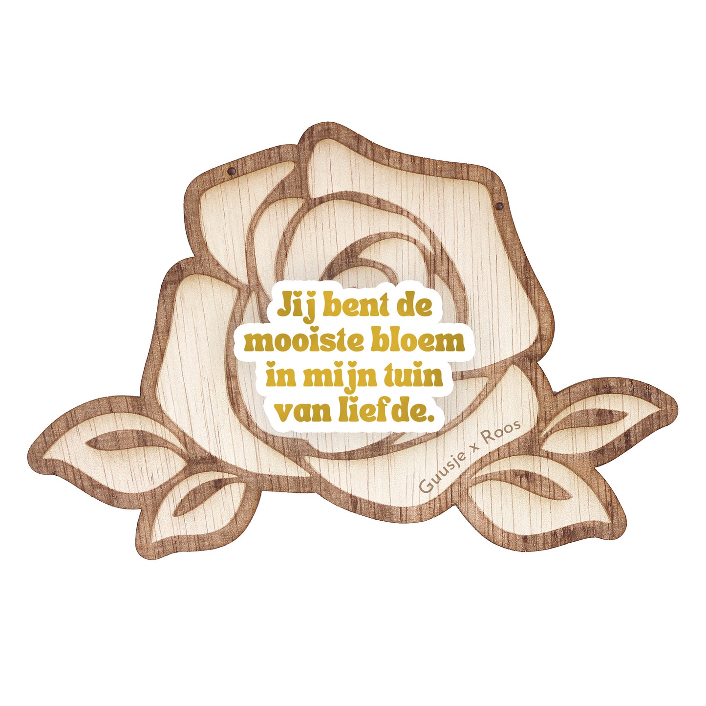 Houten Roos