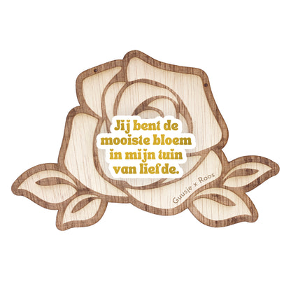 Houten Roos