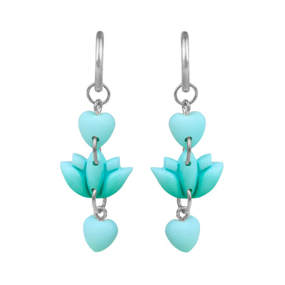 Lotus Love Oorbellen