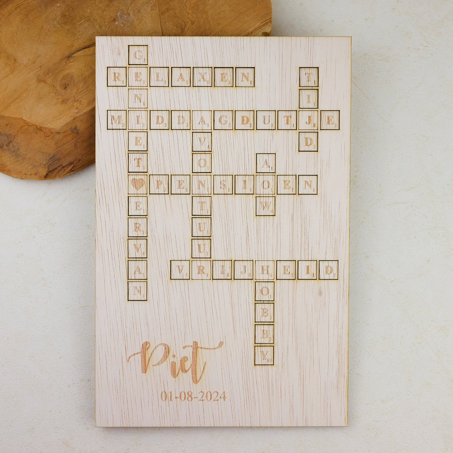 Puzzelbord - Pensioen
