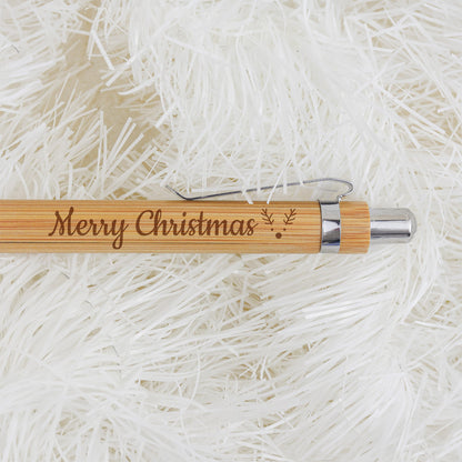Bamboe Potlood - Kerstboodschap
