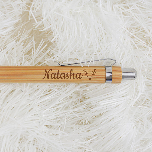 Bamboe Potlood - Naam Kerst-Editie