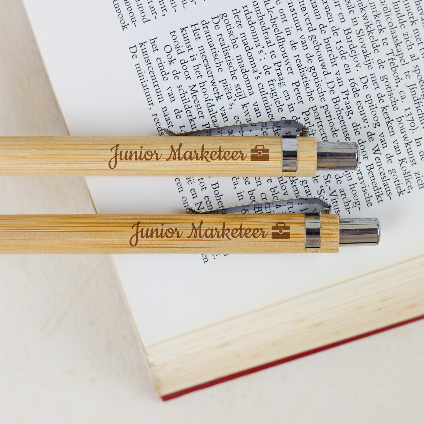 Bamboe Set: Pen + Potlood - Nieuwe Baan