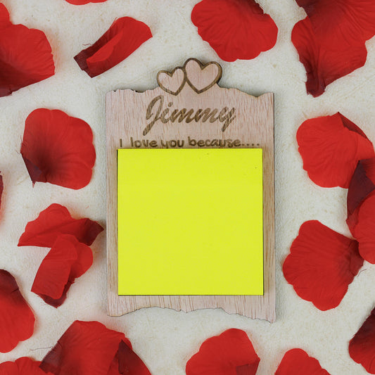 Valentijn Notitieblokhouder