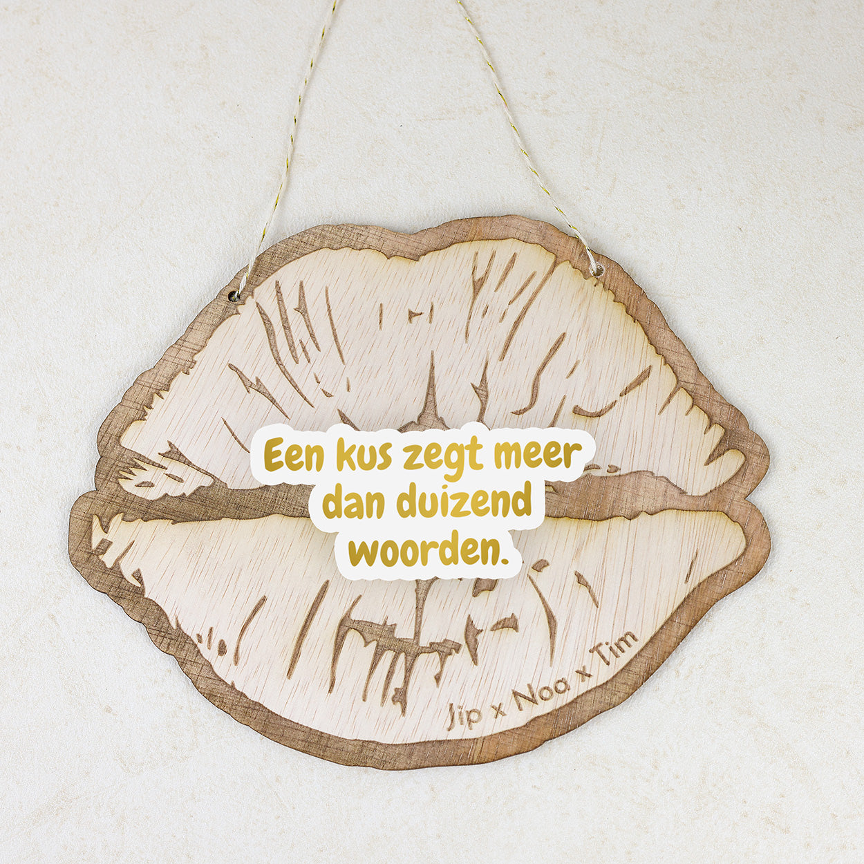 Houten kus