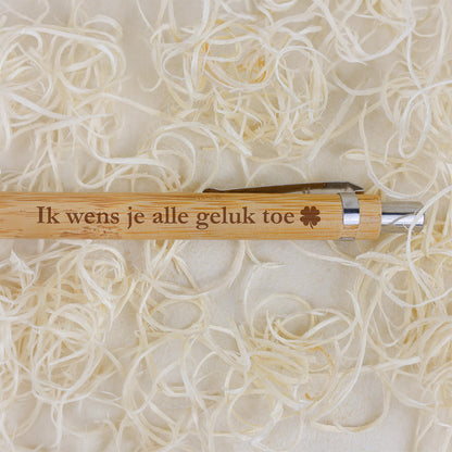 Bamboe Potlood - Succes