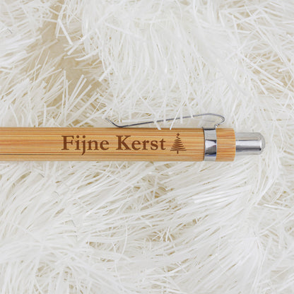 Bamboe Potlood - Kerstboodschap