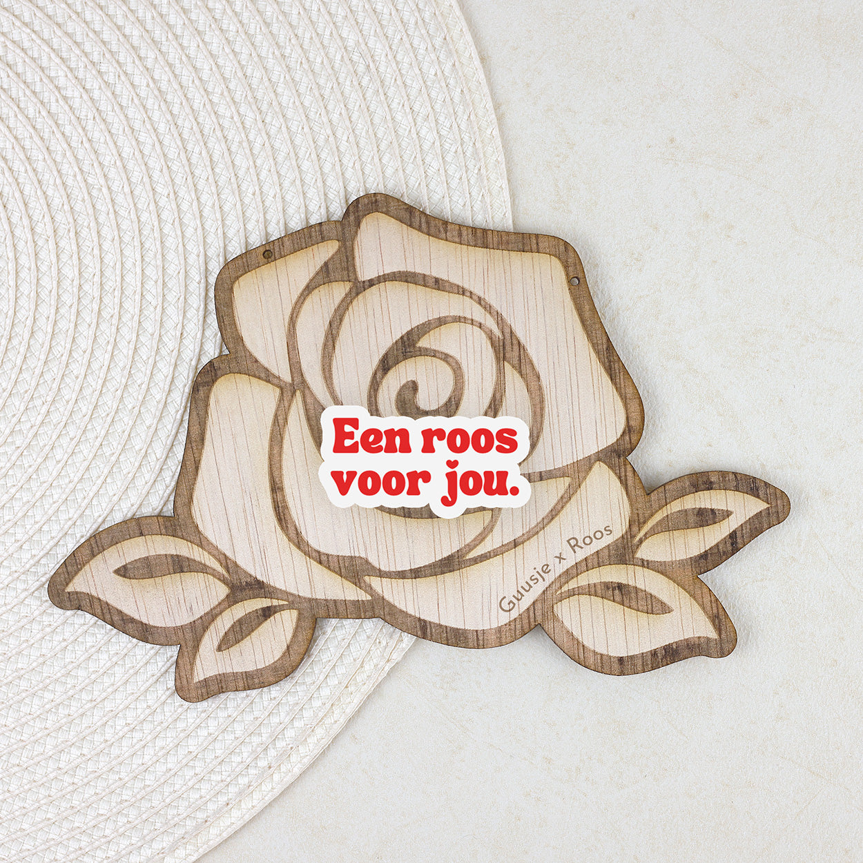 Houten Roos