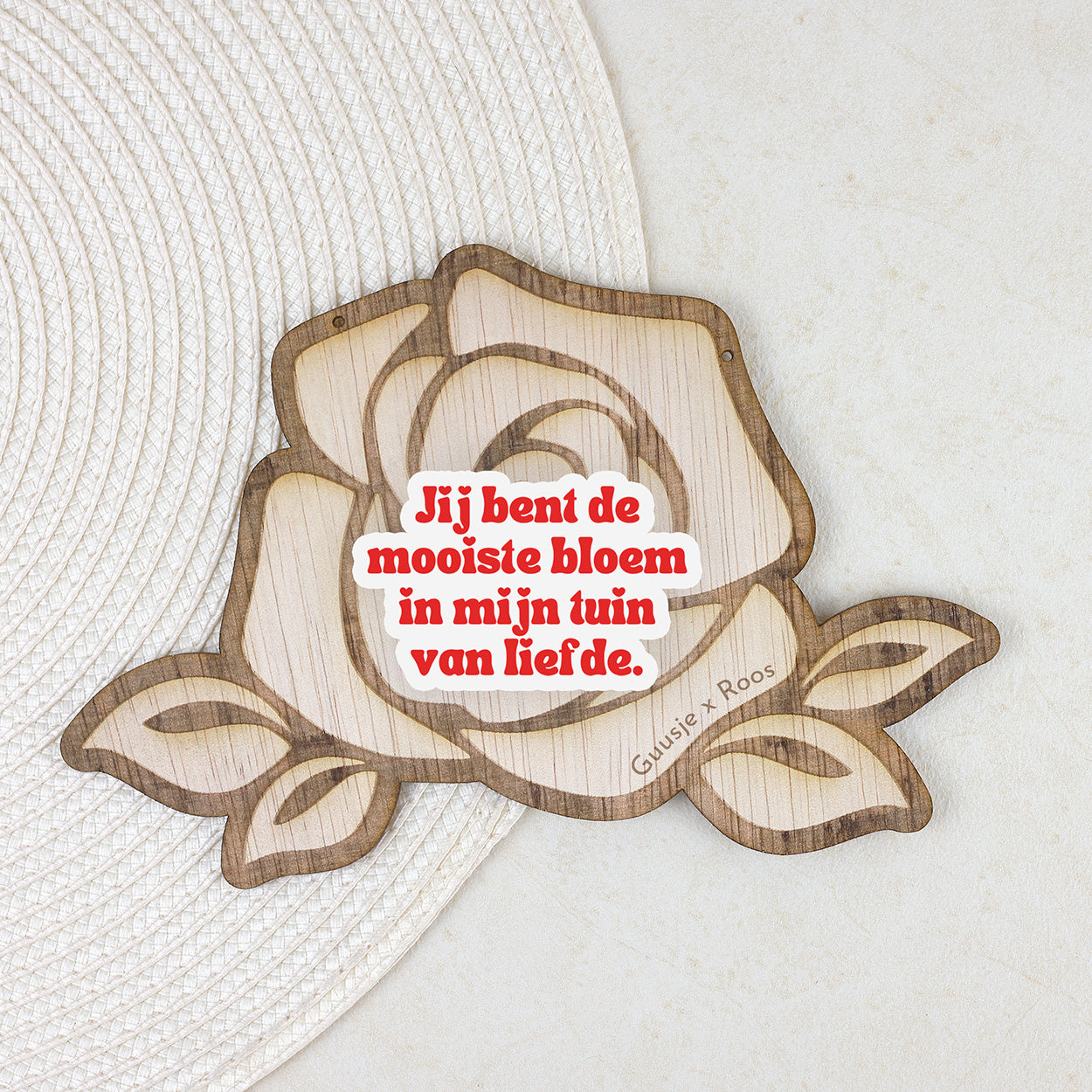 Houten Roos