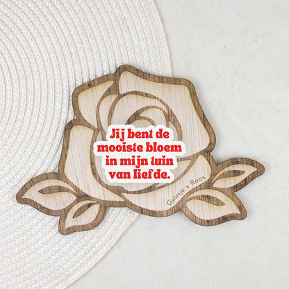 Houten Roos