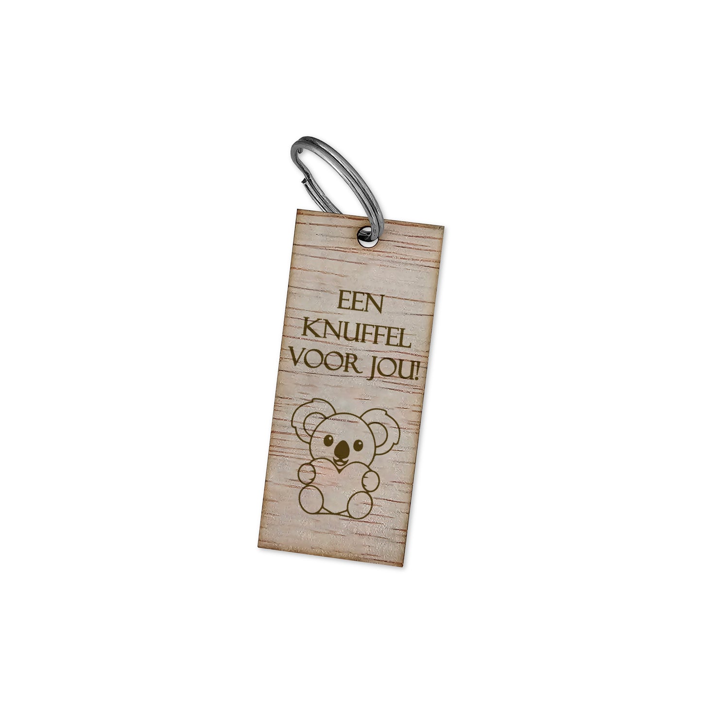 Sleutelhanger quote - Een knuffel voor jou!