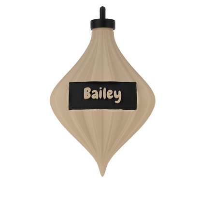 3D Kerstbal - Druppel