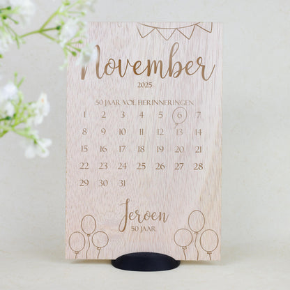 Kalender - Verjaardag