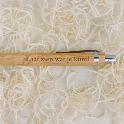 Bamboe Potlood - Succes