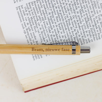 Bamboe Pen - Pensioen