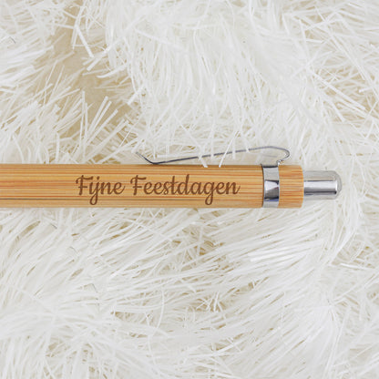Bamboe Potlood - Kerstboodschap