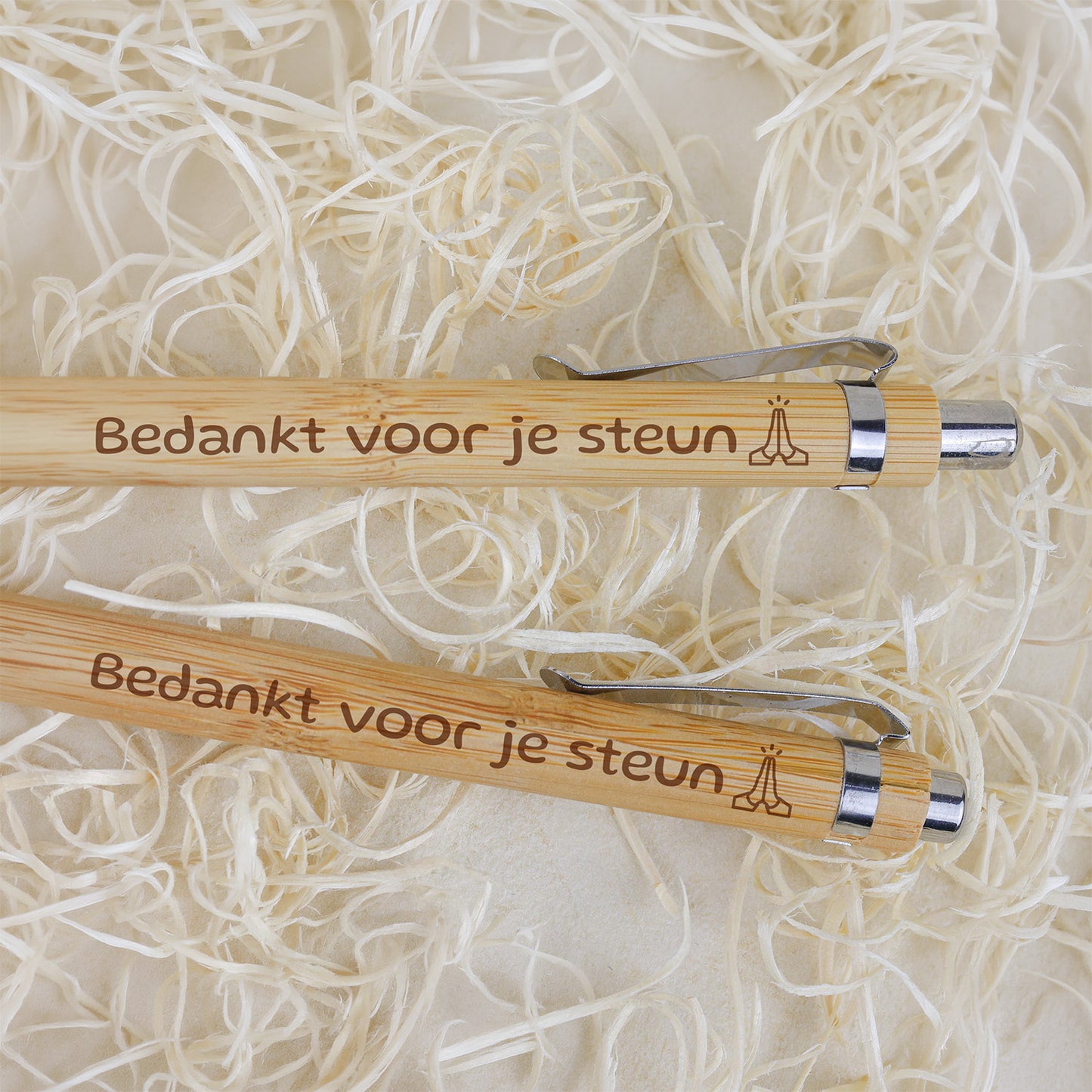 Bamboe Set: Pen + Potlood - Bedankt