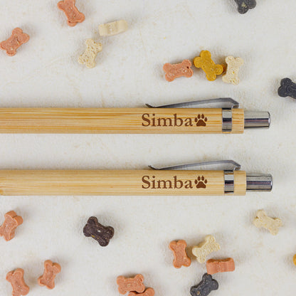 Bamboe Set: Pen + Potlood - Dierennaam