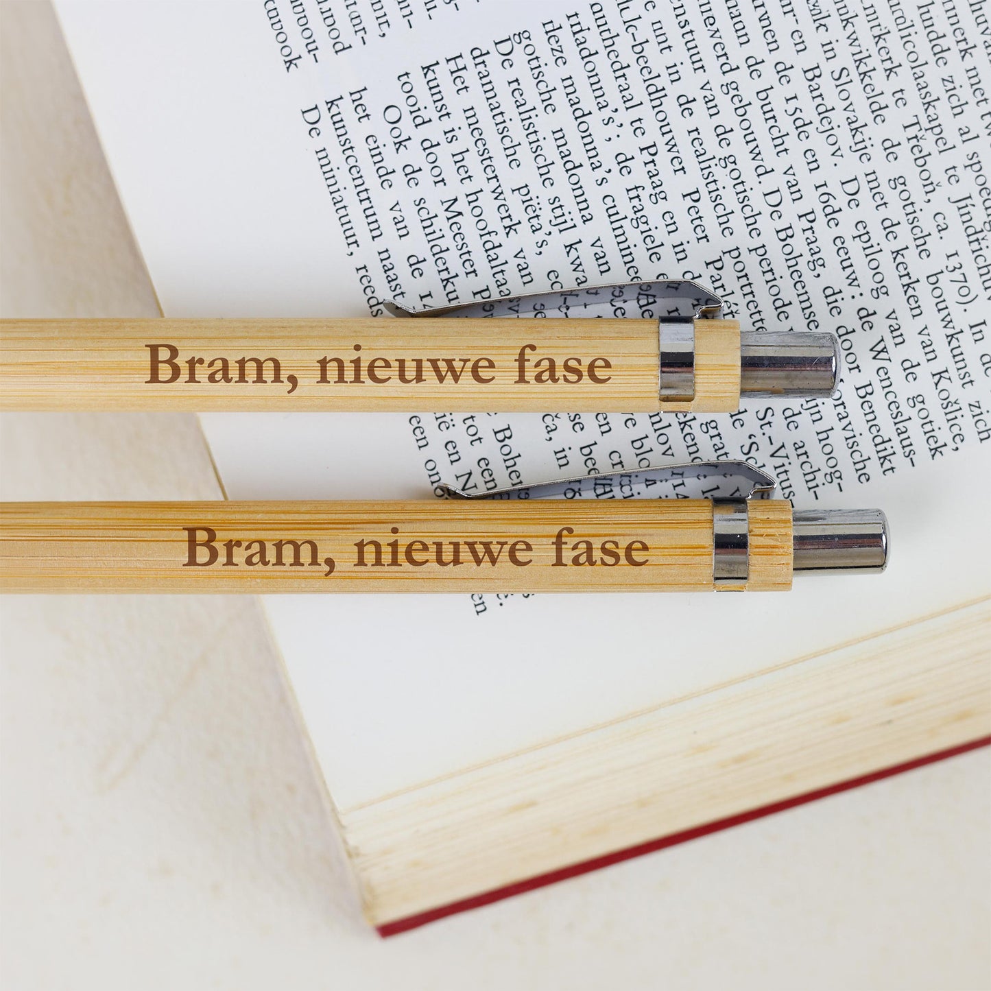 Bamboe Set: Pen + Potlood - Pensioen