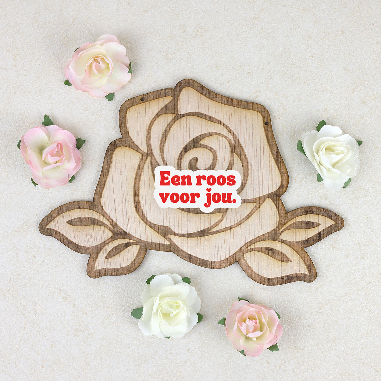 Houten Roos