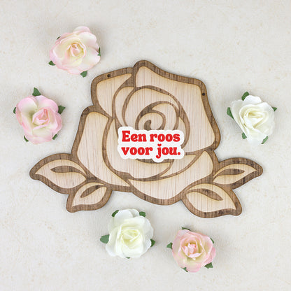 Houten Roos